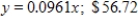 <strong>State sales tax is based on retail price.An item that sells for $180.99 has a sales tax of $17.4.Find a mathematical model that gives the amount of sales tax y in terms of the retail price x.Use the model to find the sales tax on a $589.99 purchase.(Round your answer to four decimal places. ) </strong> A) B) C) D) E)