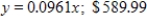 <strong>State sales tax is based on retail price.An item that sells for $180.99 has a sales tax of $17.4.Find a mathematical model that gives the amount of sales tax y in terms of the retail price x.Use the model to find the sales tax on a $589.99 purchase.(Round your answer to four decimal places. ) </strong> A) B) C) D) E)