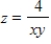 <strong>Find a mathematical model representing the statement.(Determine the constant of proportionality. ) Z varies jointly as x and y. </strong> A) B) C) D) E)
