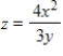 <strong>Find a mathematical model representing the statement.(Determine the constant of proportionality. ) Z varies directly as the square of x and inversely as y.(z = 36 when x = 9 and y = 3. ) </strong> A) B) C) D) E)