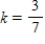 <strong>After determining whether the variation model below is of the form or ,find the value of k. </strong> A) B) C) D) E)