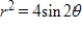<strong>Select the correct graph of the polar equation.Find an interval for for which the graph is traced only once. </strong> A) B) C) D) E)