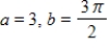 <strong>A point (a,b)shown in below graph in polar coordinates is given.Convert the point to rectangular coordinates. </strong> A)Rectangular coordinates: (0,3) B)Rectangular coordinates: (-3,0) C)Rectangular coordinates: (3,0) D)Rectangular coordinates: (0,-3) E)Rectangular coordinates: (3,3)