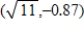 <strong>A point in rectangular coordinates is given.Convert the point to polar coordinates.Round your answers to two decimal places,r > 0. </strong> A)Polar coordinates: B)Polar coordinates: C)Polar coordinates: D)Polar coordinates: E)Polar coordinates: