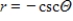 <strong>Convert the rectangular equation to polar form.Assume r > 1. </strong> A) B) C) D) E)