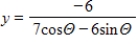 <strong>Convert the rectangular equation to polar form.Assume r > 1. </strong> A) B) C) D) E)