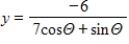 <strong>Convert the rectangular equation to polar form.Assume r > 1. </strong> A) B) C) D) E)