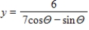 <strong>Convert the rectangular equation to polar form.Assume r > 1. </strong> A) B) C) D) E)