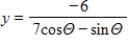 <strong>Convert the rectangular equation to polar form.Assume r > 1. </strong> A) B) C) D) E)