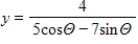 <strong>Convert the rectangular equation to polar form.Assume r > 1. </strong> A) B) C) D) E)
