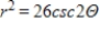 <strong>Convert the rectangular equation to polar form.Assume r > 1. </strong> A) B) C) D) E)