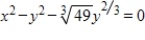 <strong>Convert the polar equation to rectangular form. </strong> A) B) C) D) E)