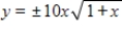 <strong>Eliminate the parameter and write the corresponding rectangular equation whose graph represents the curve. </strong> A) B) C) D) E)