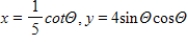<strong>Select the parametric equations matching with the following graph. </strong> A)Serpentine curve: B)Serpentine curve: C)Serpentine curve: D)Serpentine curve: E)Serpentine curve: