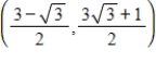 <strong>The -coordinate system has been rotated degrees from the -coordinate system.The coordinates of a point in the -coordinate system are given.Find the coordinates of the point in the rotated coordinate system. , </strong> A) B) C) D) E)