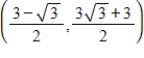 <strong>The -coordinate system has been rotated degrees from the -coordinate system.The coordinates of a point in the -coordinate system are given.Find the coordinates of the point in the rotated coordinate system. , </strong> A) B) C) D) E)