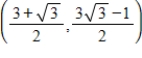 <strong>The -coordinate system has been rotated degrees from the -coordinate system.The coordinates of a point in the -coordinate system are given.Find the coordinates of the point in the rotated coordinate system. , </strong> A) B) C) D) E)