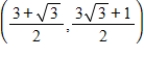 <strong>The -coordinate system has been rotated degrees from the -coordinate system.The coordinates of a point in the -coordinate system are given.Find the coordinates of the point in the rotated coordinate system. , </strong> A) B) C) D) E)