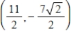 <strong>The -coordinate system has been rotated degrees from the -coordinate system.The coordinates of a point in the -coordinate system are given.Find the coordinates of the point in the rotated coordinate system. , </strong> A) B) C) D) E)