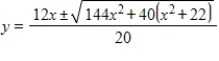 <strong>Use the Quadratic Formula to solve for . </strong> A) B) C) D) E)