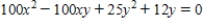 <strong>Use the discriminant to classify the graph. </strong> A)The graph is a hyperbola. B)The graph is a ellipse. C)The graph is a circle. D)The graph is a line. E)The graph is a parabola.