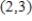 <strong>Find any points of intersection of the graphs algebraically. </strong> A)The points of intersection are and . B)The points of intersection are and . C)The points of intersection are and . D)The points of intersection are and . E)The points of intersection are and .