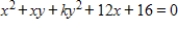 <strong>Determine whether the statement is true or false? Justify your answer. The graph of the equation where, is any constant less than ,is a hyperbola. </strong> A)False.For the graph to be a hyperbola,the discriminant must be less than zero. B)True.For the graph to be a hyperbola,the discriminant must be greater than zero.