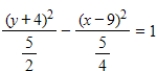 <strong>Identify the conic by writing the equation in standard form. </strong> A) ;hyperbola B) ;hyperbola C) ;hyperbola D) ;ellipse E) ;ellipse