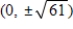 <strong>Find the center,vertices and foci of the hyperbola.​   ​</strong> A)Center: (0,0) Vertices:   Foci:   B)Center: (0,0) Vertices:   Foci:   C)Center: (0,0) Vertices:   Foci:   D)Center: (0,0) Vertices:   Foci:   E)Center: (0,0) Vertices:   Foci:   <div style=padding-top: 35px> 