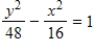 <strong>Find the standard form of the equation of the hyperbola with the given characteristics and center at the origin. ​ Vertices:   ;foci:   ​</strong> A)   B)   C)   D)   E)   <div style=padding-top: 35px> 