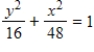 <strong>Find the standard form of the equation of the hyperbola with the given characteristics and center at the origin. ​ Vertices:   ;foci:   ​</strong> A)   B)   C)   D)   E)   <div style=padding-top: 35px> 