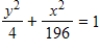 <strong>Find the standard form of the equation of the hyperbola with the given characteristics and center at the origin. ​ Vertices:   ;asymptotes:   ​</strong> A)   B)   C)   D)   E)   <div style=padding-top: 35px> 