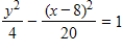 <strong>Find the standard form of the equation of the hyperbola with the given characteristics. ​ Vertices: (6,0), (10,0);foci: (0,0), (12,0) ​</strong> A)   B)   C)   D)   E)   <div style=padding-top: 35px> 