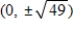<strong>Find the center,vertices and foci of the hyperbola.​   ​</strong> A)Center: (0,0) Vertices:   Foci:   B)Center:   ​ Vertices:   Foci:   C)Center: (0,0) Vertices:   Foci:   D)Center: (0,0) Vertices:   Foci:   E)Center:   Vertices:   Foci:   <div style=padding-top: 35px> 