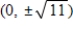 <strong>Find the center,vertices and foci of the hyperbola.​   ​</strong> A)Center: (1,1) Vertices:   Foci:   B)Center:   Vertices:   Foci:   C)Center: (0,0) Vertices:   Foci:   D)Center: (0,0) Vertices:   Foci:   E)Center:   Vertices:   Foci:   <div style=padding-top: 35px> 