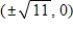 <strong>Find the center,vertices and foci of the hyperbola.​   ​</strong> A)Center: (1,1) Vertices:   Foci:   B)Center:   Vertices:   Foci:   C)Center: (0,0) Vertices:   Foci:   D)Center: (0,0) Vertices:   Foci:   E)Center:   Vertices:   Foci:   <div style=padding-top: 35px> 