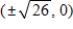 <strong>Find the center,vertices and foci of the hyperbola.​   ​</strong> A)Center: (0,0) Vertices: (0,0) Foci:   B)Center: (0,0) Vertices:   Foci:   C)Center: (0,0) Vertices:   Foci:   D)Center: (0,0) Vertices:   Foci:   E)Center: (0,0) Vertices:   Foci:   <div style=padding-top: 35px> 