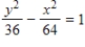 <strong>Find the standard form of the equation of the hyperbola with the given characteristics and center at the origin. ​ Foci:   ;asymptotes:   ​</strong> A)   B)   C)   D)   E)   <div style=padding-top: 35px> 