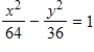 <strong>Find the standard form of the equation of the hyperbola with the given characteristics and center at the origin. ​ Foci:   ;asymptotes:   ​</strong> A)   B)   C)   D)   E)   <div style=padding-top: 35px> 