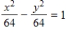 <strong>Find the standard form of the equation of the hyperbola with the given characteristics and center at the origin. ​ Foci:   ;asymptotes:   ​</strong> A)   B)   C)   D)   E)   <div style=padding-top: 35px> 