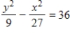 <strong>Find the standard form of the equation of the hyperbola with the given characteristics. vertices:   foci:  </strong> A)   B)   C)   D)   E)   <div style=padding-top: 35px> 