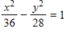<strong>Find the standard form of the equation of the hyperbola with the given characteristics. vertices:   foci:  </strong> A)   B)   C)   D)   E)   <div style=padding-top: 35px> 