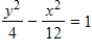 <strong>Find the equation of the hyperbola with vertices (2,0), (-2,0)and focus (4,0). ​</strong> A)   B)   C)   D)   E)none of these <div style=padding-top: 35px> 