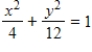 <strong>Find the equation of the hyperbola with vertices (2,0), (-2,0)and focus (4,0). ​</strong> A)   B)   C)   D)   E)none of these <div style=padding-top: 35px> 