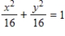 <strong>Find the standard form of the equation of the ellipse with the given characteristics and center at the origin. </strong> A) B) C) D) E)