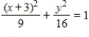 <strong>Find the standard form of the equation of the ellipse with the given characteristics. Foci: ;major axis of length 10. </strong> A) B) C) D) E)