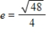 <strong>Find the Eccentricity of the conic. </strong> A)Eccentricity: B)Eccentricity: C)Eccentricity: D)Eccentricity: E)Eccentricity: