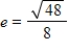 <strong>Find the Eccentricity of the conic. </strong> A)Eccentricity: B)Eccentricity: C)Eccentricity: D)Eccentricity: E)Eccentricity:
