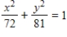 <strong>Find an equation of the ellipse with vertices and eccentricity . </strong> A) B) C) D) E)