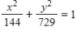 <strong>A semielliptical arch over a tunnel for a one-way road through a mountain has a major axis of 54 feet and a height at the center of 12 feet.Find an equation of the semielliptical arch. </strong> A) B) C) D) E)